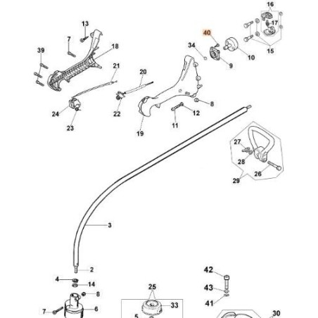 VITE ORIGINALE EMAK 3960087AR | Newgardenstore.eu