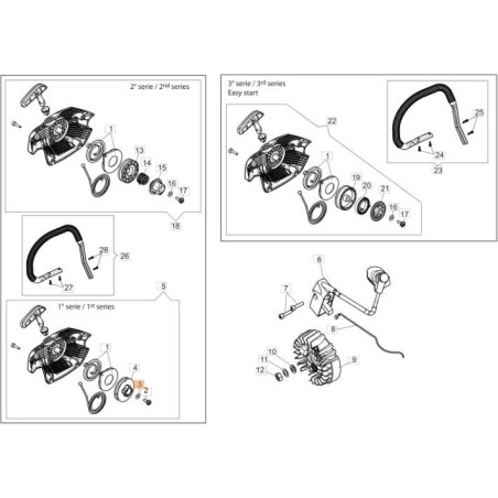 RONDELLA ORIGINALE EMAK 50310033R | Newgardenstore.eu