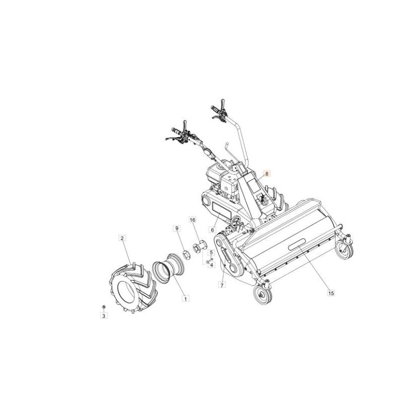 TARGHETTA OLEOMAC 66X66 ORIGINALE EMAK 68270089R