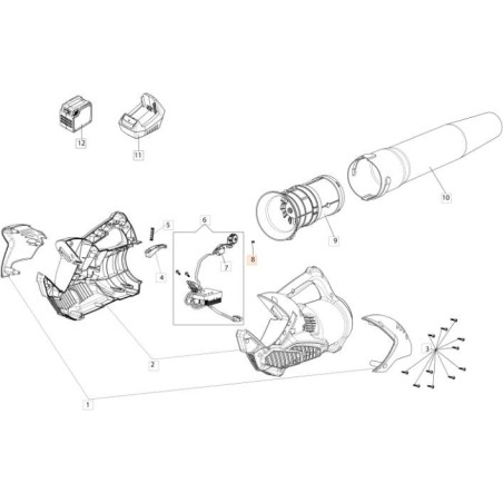 VIS ORIGINALE EMAK 094500317R | Newgardenstore.eu