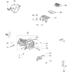 BARRA DE ACOPLAMIENTO EMAK ORIGINAL 094600262AR | Newgardenstore.eu
