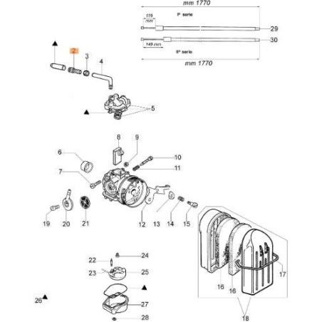 VITE REGISTRO ORIGINALE EMAK 2318709 | Newgardenstore.eu