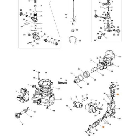 BAGUE ORIGINALE EMAK ORIGINALE 3049011 | Newgardenstore.eu