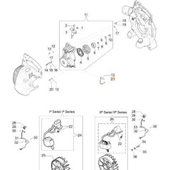 SCREW TBTCR AF 5X14 FULL (C:5) ORIGINAL EMAK 3960100R | Newgardenstore.eu