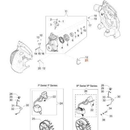 SCREW TBTCR AF 5X14 FULL (C:5) ORIGINAL EMAK 3960100R | Newgardenstore.eu