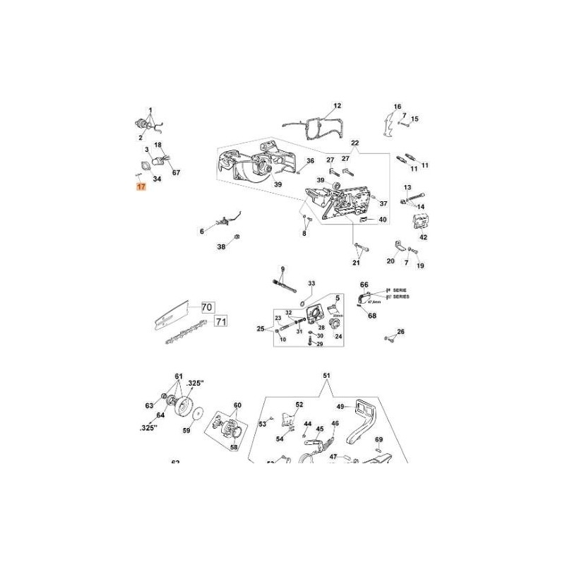 VITE ORIGINALE EMAK 3960106R