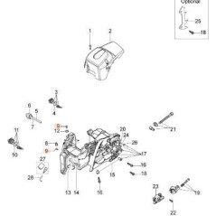 VIS EMAK ORIGINALE 3960109AR | Newgardenstore.eu
