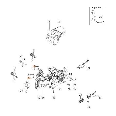 VIS EMAK ORIGINALE 3960109AR | Newgardenstore.eu