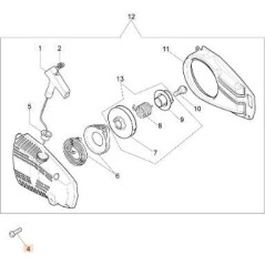 TORNILLO EMAK ORIGINAL 50030269R
