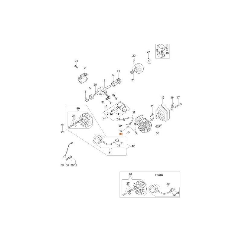 ORIGINAL ABSTANDSHALTER EMAK 50160094