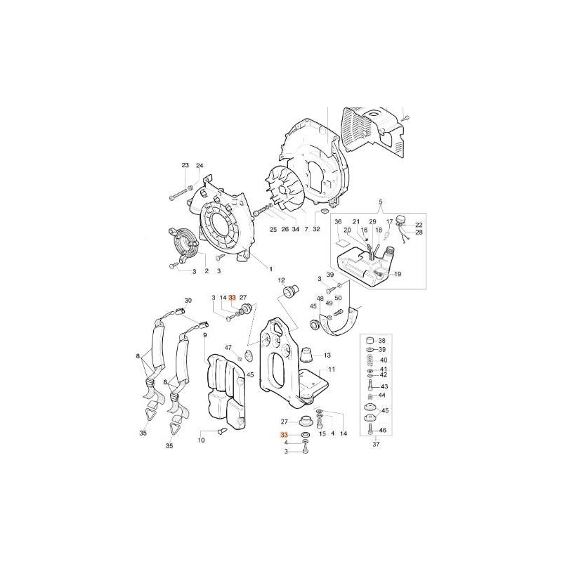 BRIDE D'ORIGINE EMAK 56520043R