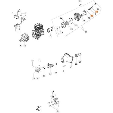 ARANDELA EMAK ORIGINAL 56530021 | Newgardenstore.eu