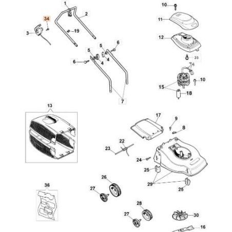 VITE ORIGINALE EMAK 66050036 | Newgardenstore.eu