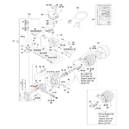 ORIGINAL SPACER EMAK CH06010310 | Newgardenstore.eu
