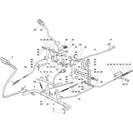 RESSORT EMAK ORIGINAL G127430552E0 | Newgardenstore.eu