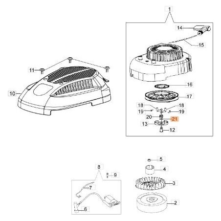 RONDELLA ORIGINALE EMAK L66150261 | Newgardenstore.eu