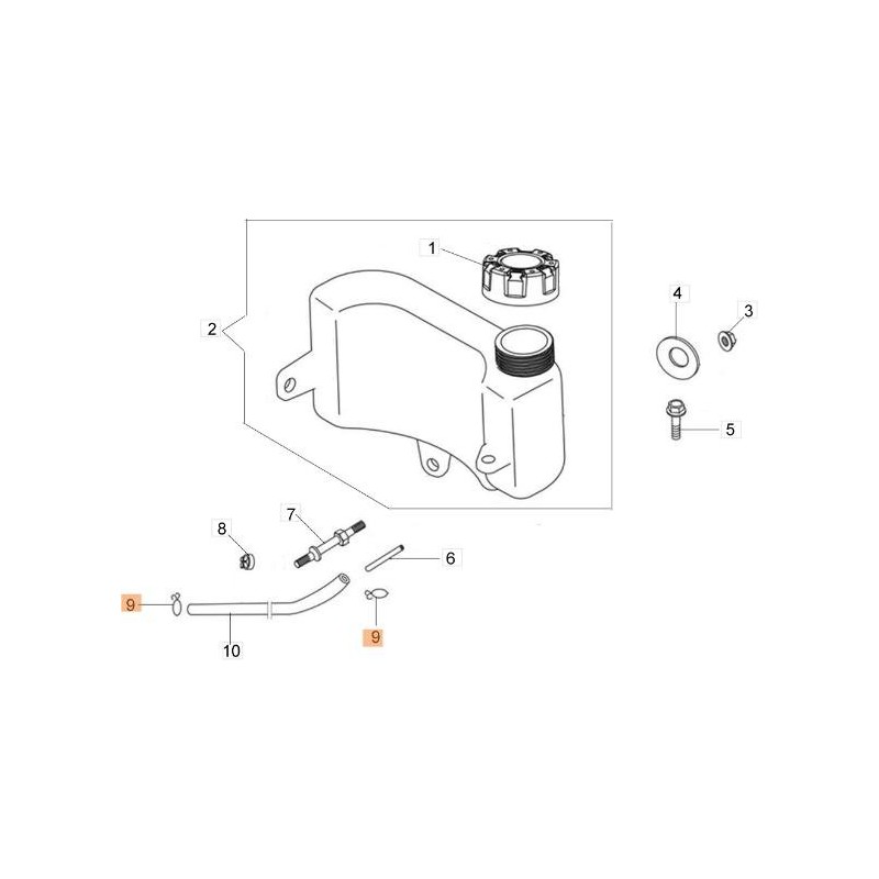 ORIGINAL EMAK ELASTISCHE STAHLSCHLAUCHSCHELLE L66150435