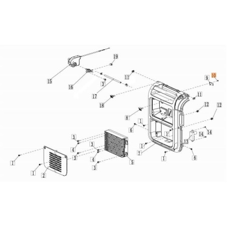 VIS EMAK ORIGINALE L66152671 | Newgardenstore.eu