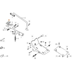 PLAQUE EMAK ORIGINALE YF1325043