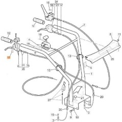 TARGHETTA ORIGINALE EMAK YN5380665 | Newgardenstore.eu