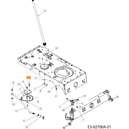 VIS EMAK ORIGINALE C7384141 | Newgardenstore.eu