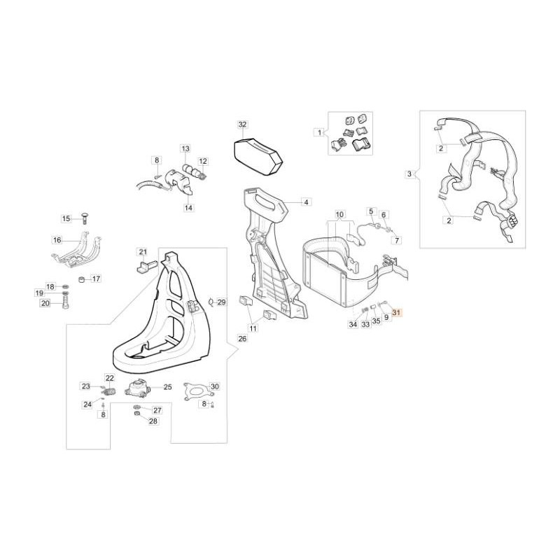 TORNILLO EMAK ORIGINAL 3960147R