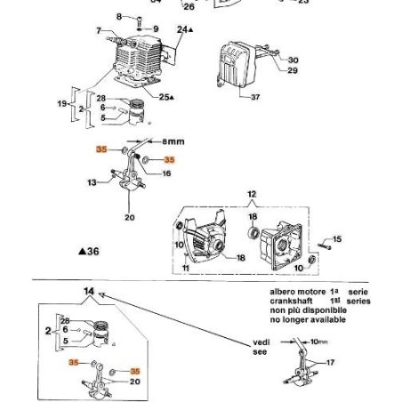 RALLA ORIGINALE EMAK 074000267AR | Newgardenstore.eu