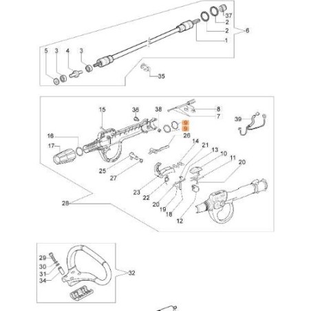 ANELLO OR ORIGINALE EMAK 3049046R | Newgardenstore.eu