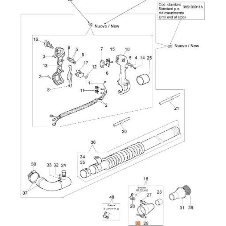 TORNILLO EMAK ORIGINAL 3801004 | Newgardenstore.eu