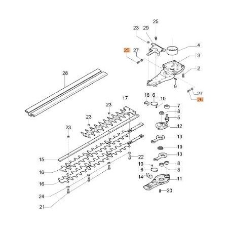 VIS EMAK ORIGINALE 3933051R | Newgardenstore.eu