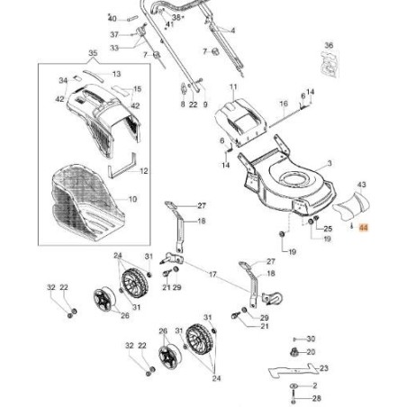 VIS EMAK ORIGINALE 3960137R | Newgardenstore.eu