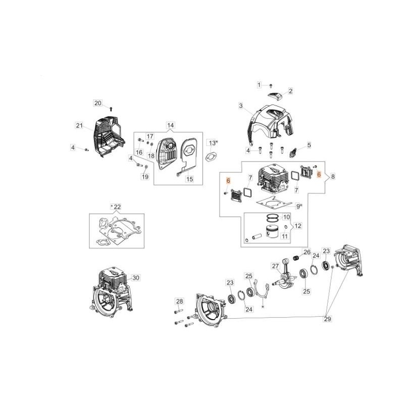 ORIGINAL EMAK SCREW 3991009R