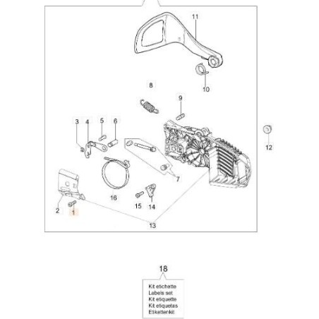 VIS EMAK ORIGINALE 50030272 | Newgardenstore.eu