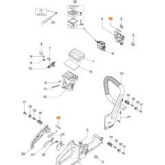 ANTIVIBRATION L.35 NE ORIGINAL EMAK 50240011R