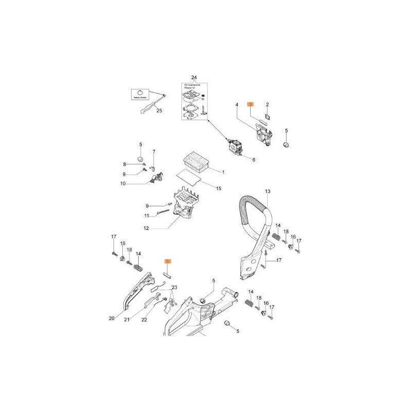 ANTIVIBRANTE L.35 NE ORIGINALE EMAK 50240011R