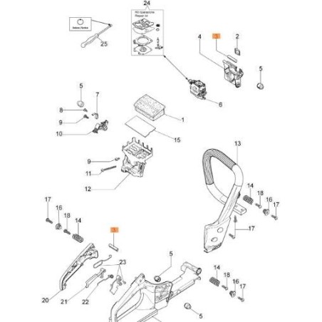 ANTIVIBRANTE L.35 NE ORIGINALE EMAK 50240011R | Newgardenstore.eu