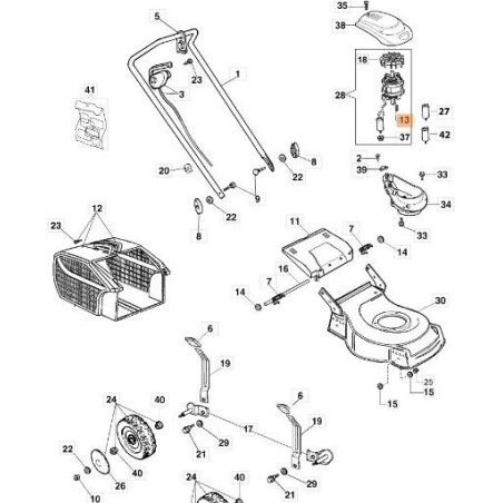 TABLETTE EMAK ORIGINALE 66020024R | Newgardenstore.eu