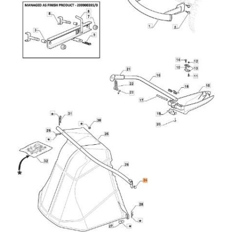 PUNTALE ORIGINALE EMAK G118566112E0 | Newgardenstore.eu