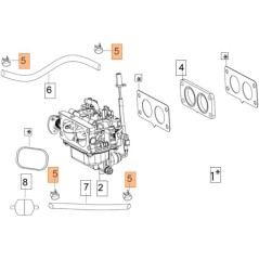 ABRAZADERA EMAK ORIGINAL L66151031 | Newgardenstore.eu