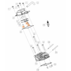 TORNILLO EMAK ORIGINAL L66152473 | Newgardenstore.eu