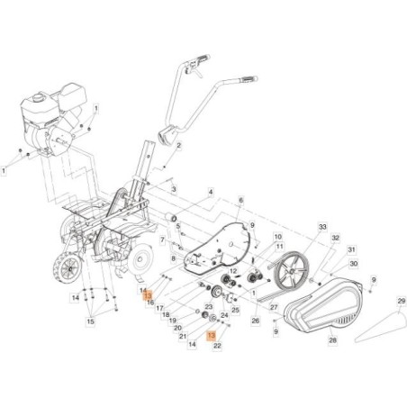 RONDELLA ORIGINALE EMAK YN4366600 | Newgardenstore.eu