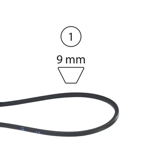 Correa transmisión motoazada Polo, Jet, Cricket MEP Z 40.5 520022 | Newgardenstore.eu