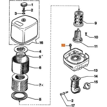VITE TE FLANG 8.8 M 5X20 BRU (CONF.PZ:10)/-DIN6921 ORIGINALE EMAK 099900296R | Newgardenstore.eu