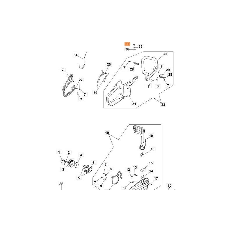 VITE TE FLANG. 8.8 M 5X12 BRU +INTAGLIO(/-DIN6921) ORIGINALE EMAK 099900297