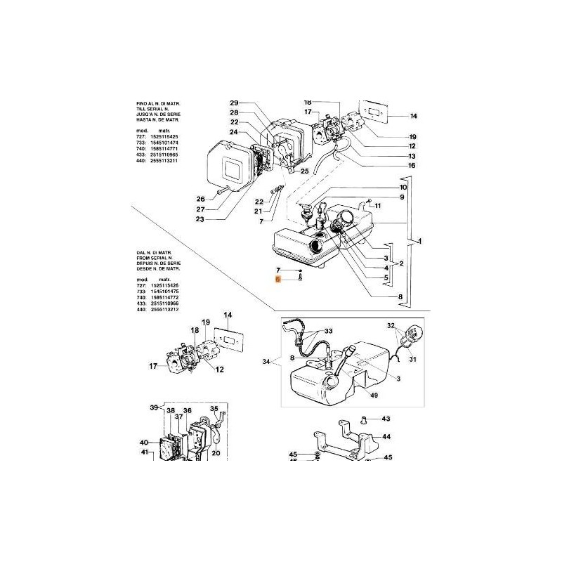 VITE ORIGINALE EMAK 3801032R