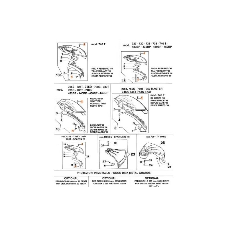 VIS EMAK ORIGINALE 3960040R
