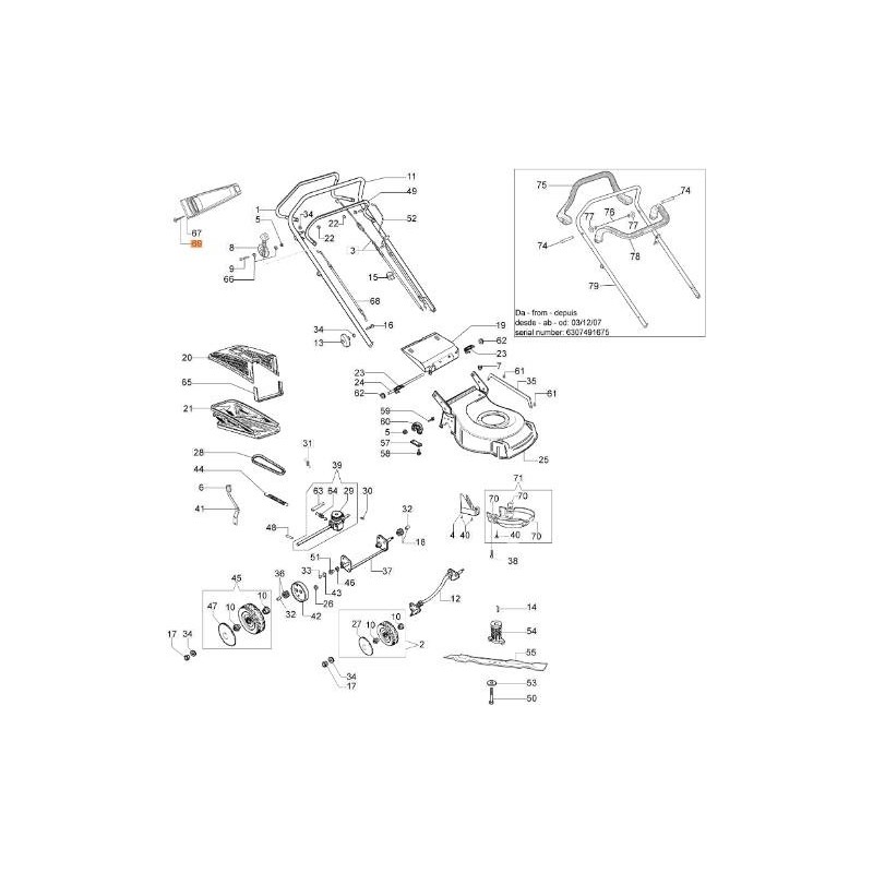 VIS EMAK ORIGINALE 3960072R
