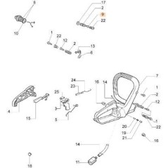 VIS EMAK ORIGINALE 3960073R | Newgardenstore.eu