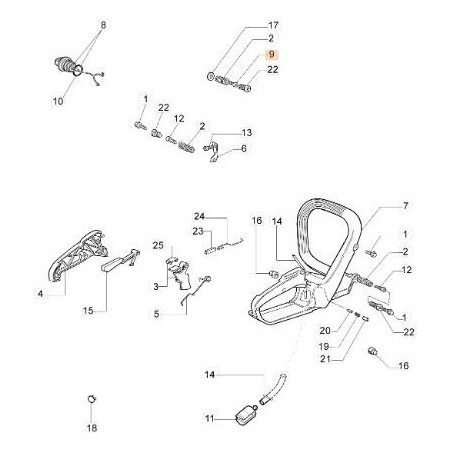 VIS EMAK ORIGINALE 3960073R | Newgardenstore.eu