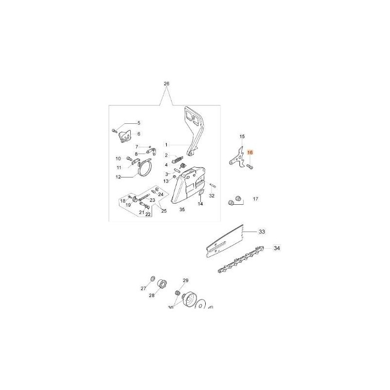 ORIGINAL EMAK SCHRAUBE 3960098R